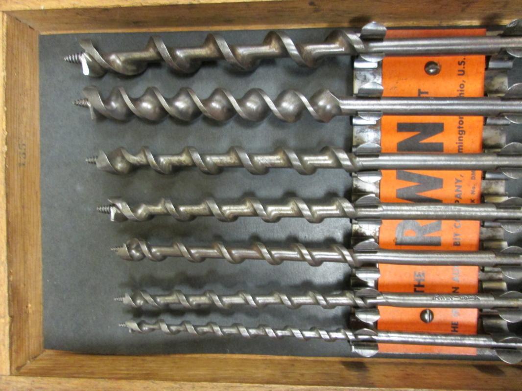 Irwin Auger Bit Set + Chest 13 Drills