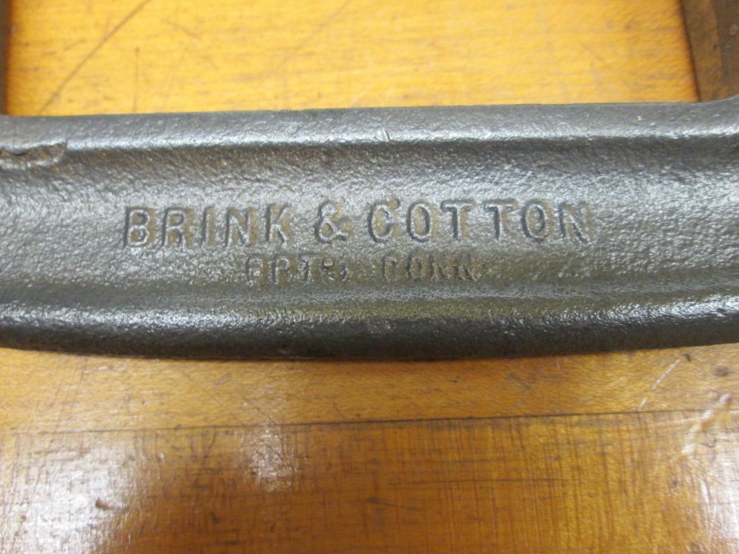 BRINK & COTTON 4 inch C-Clamp Pair No. 144