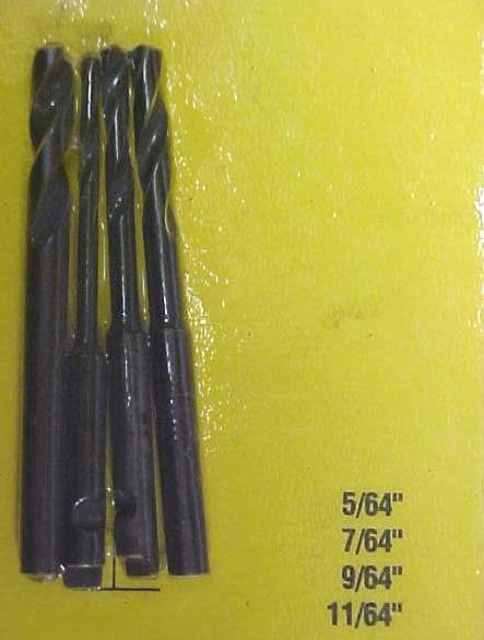 Stanley Yankee Spiral Push Drill Point or Bit Set