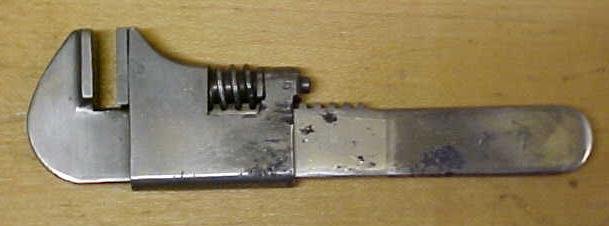 Frank Mossberg Sterling No. 1 Bicycle Wrench