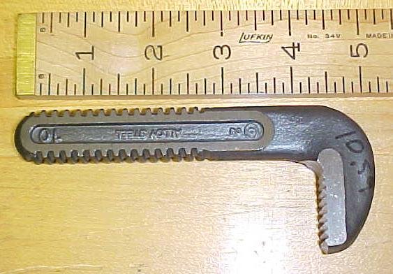 Ridgid 10 inch Pipe Wrench Replacement Jaw