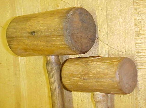 C. S. Osborne 20 oz. Carpenter's Mallet + Another