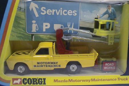 Corgi Mazda Maintenance Truck MIB No. 413