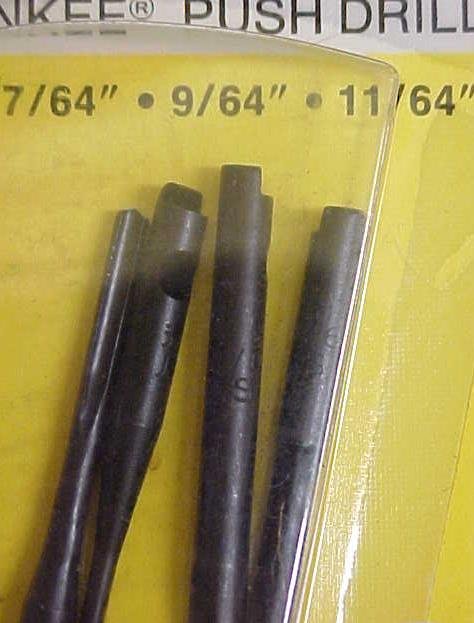 Stanley Yankee Push Drill Point or Bit Set 04-070