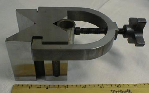 V-Block Hardened Precision Steel w/ Clamp