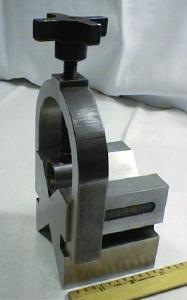 V-Block Hardened Precision Steel w/ Clamp