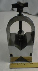 V-Block Hardened Precision Steel w/ Clamp