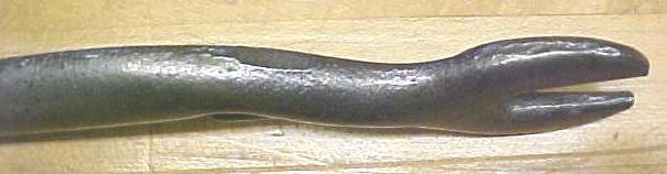 Double Open End Wrench 3-D Implement Rare Antique