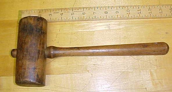 Antique Hardwood Mallet 3/4 Pound