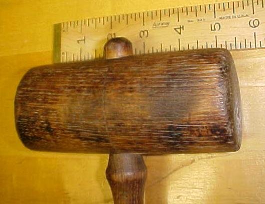 Antique Hardwood Mallet 3/4 Pound