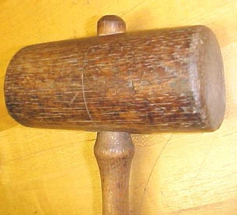Antique Hardwood Mallet 3/4 Pound