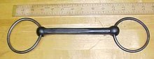 Horse Bridle Bit Iron Solid Snaffle Heavy Duty