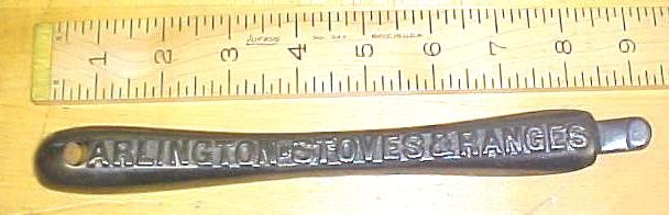 Arlington Stove & Ranges Lid Lifter Cast Iron