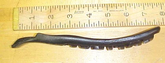 Eclipse Cut Out Lettering Stove Lid Lifter Cast Iron