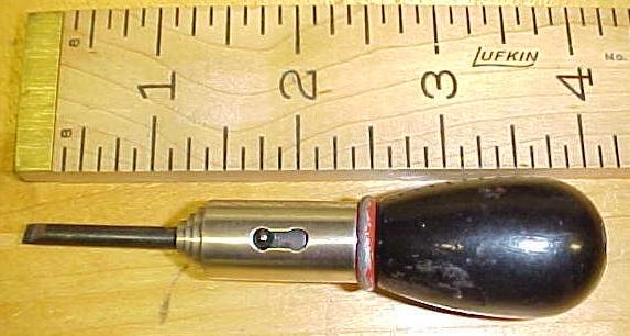 North Bros. Yankee Handyman No. 2H Mini Ratchet Screwdriver