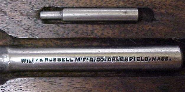 Wiley & Russell Tap & Die Stock Set w/Case Small Sizes!
