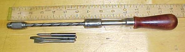 North Bros. Yankee Spiral Ratchet Screwdriver No. 20-2 Rare!