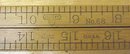 Stanley No. 68 Carpenters Rule 2 Foot 4 Fold