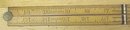 Stanley No. 68 Carpenters Rule 2 Foot 4 Fold