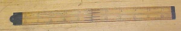 Stephens & Co. No. 42 Boxwood Folding Rule 2 foot 4 fold