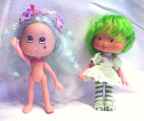 Strawberry Shortcake Lime Green + Nymph Doll