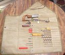 U.S. Carpenters & Wheelrights Tool Roll w/ Tools