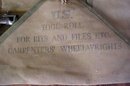 U.S. Carpenters & Wheelrights Tool Roll w/ Tools