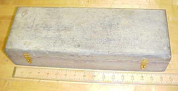 G.I. MIX Socket Chisel Set Wood Box Only Rare!