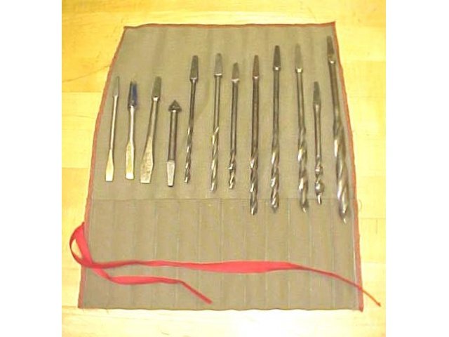 Brace Drill Auger Bit Set of 8 for Wood Type & Roll
