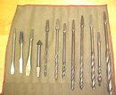 Brace Drill Auger Bit Set of 8 for Wood Type & Roll