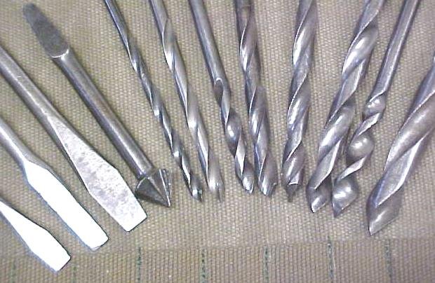Brace Drill Auger Bit Set of 8 for Wood Type & Roll