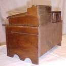 Desk Miniature Wood Primitive Large Doll Size Folk Art