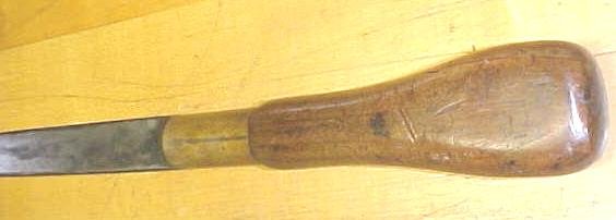 Antique Wood Handled Screwdriver 15 Inch