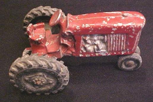 Vintage Die cast Toy Tractor