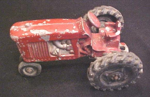 Vintage Die cast Toy Tractor