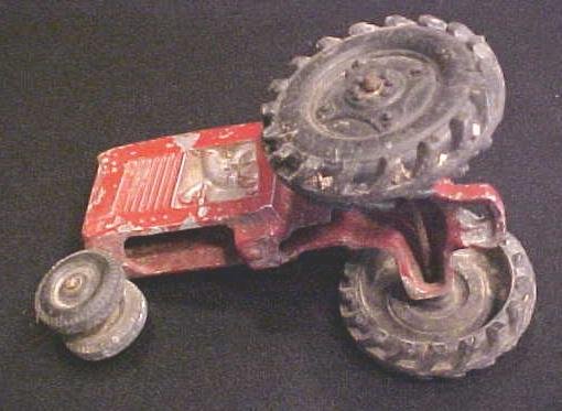 Vintage Die cast Toy Tractor