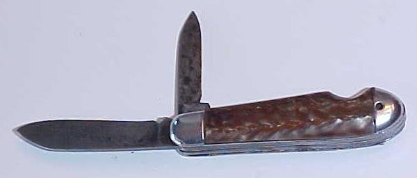 Imperial Pocket Knife Patented Double Blade