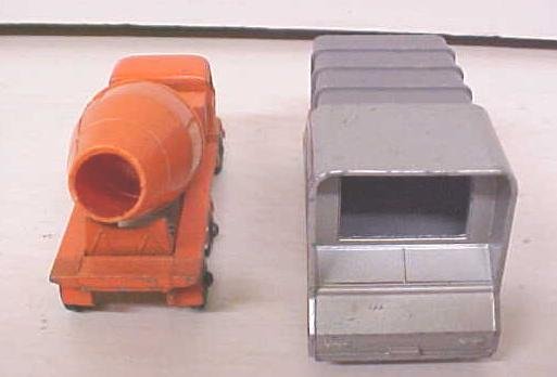 Matchbox No. 7 & 26 Refuse Truck & Cement Mixer