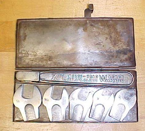 Park Metalware Xcel Multiple Head Wrench Set + Metal Case