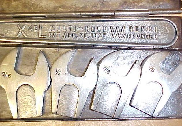 Park Metalware Xcel Multiple Head Wrench Set + Metal Case
