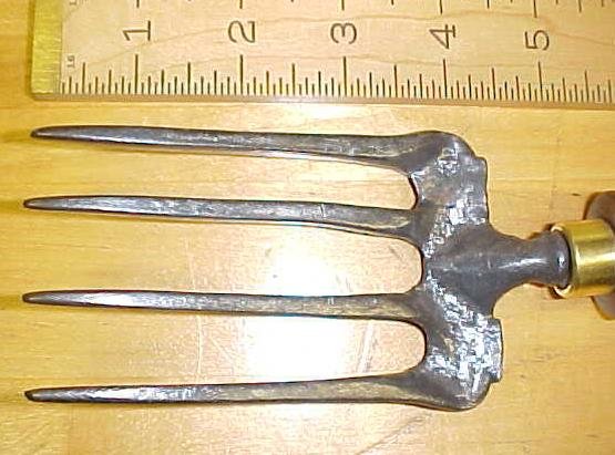 Antique Garden Hand Tool Fork Claw Cultivator