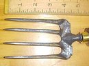 Antique Garden Hand Tool Fork Claw Cultivator