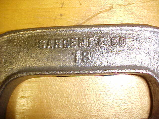 Sargent 3 inch C-Clamp w/Wing Screw Heavy Duty