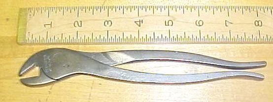 Diamond Battery Pliers Vintage 8 inch