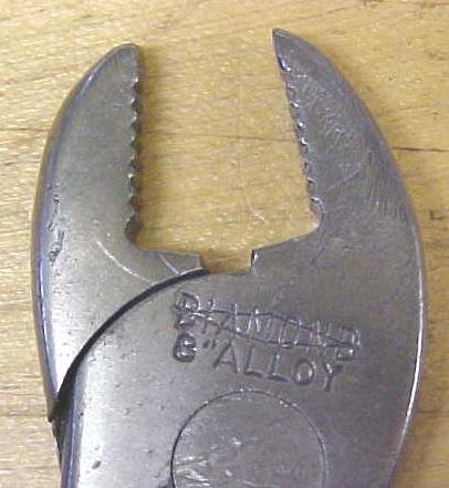 Diamond Battery Pliers Vintage 8 inch