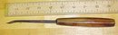 Herring Bros. Bent Front Flat Carving Chisel 1/4 inch