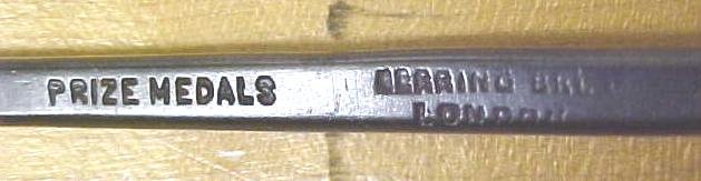 Herring Bros. Bent Front Flat Carving Chisel 1/4 inch