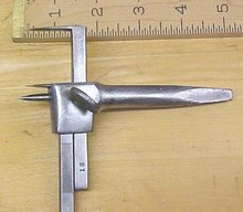 Antique Washer Cutter / Gasket for Brace