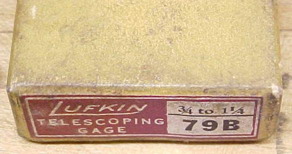 Lufkin No. 79 Telescoping Gage Set of 4