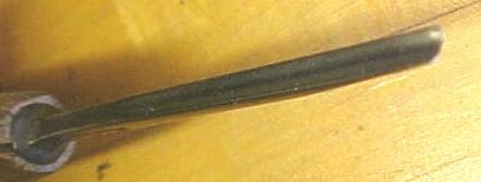 S. J. Addis Bent Front Gouge Carving Chisel 1/4 inch